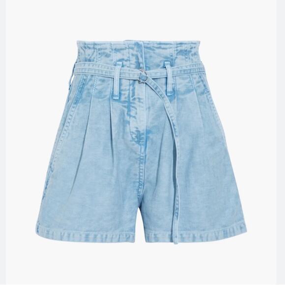 IRO Trab Belted Paperbag Shorts - Picture 1 of 15
